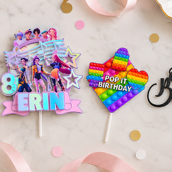 How to Pick the Right Cake Topper for a Birthday Party