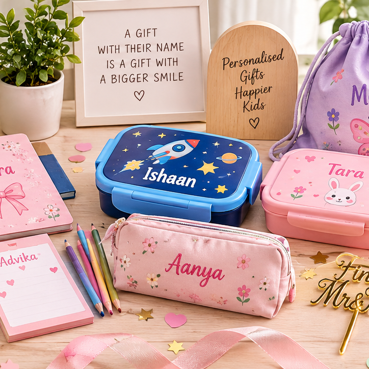 Personalised Gifts for Kids in India: Why Name-Printed Gifts Win Every Time