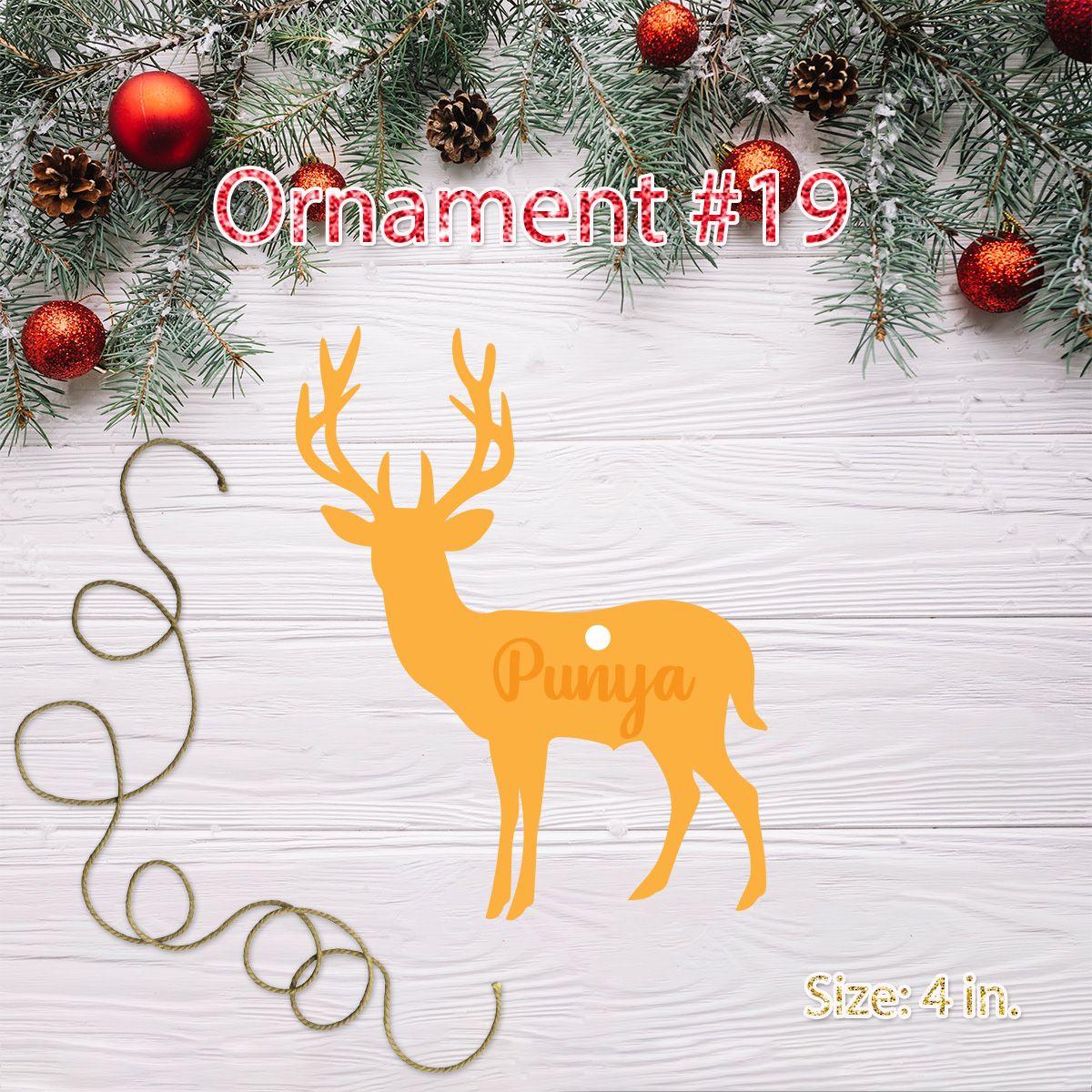 Personalized Acrylic Christmas Bauble 19 ALL PARTY SUPPLIES Pretty UR Party