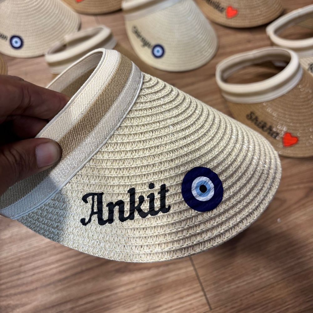 Personalised Visor Caps RETURN GIFTS PRETTY UR PARTY