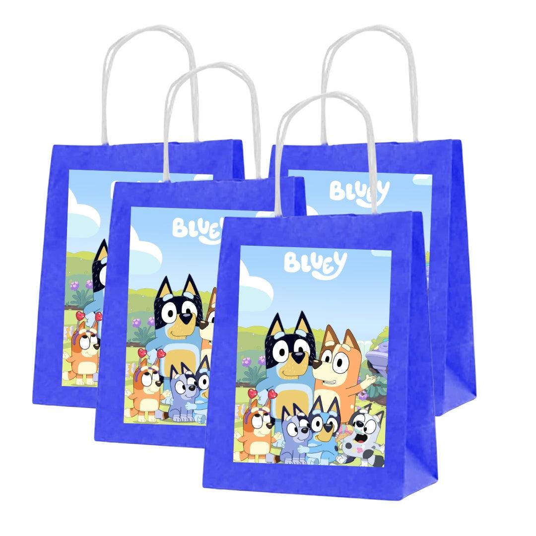 Bluey Gift bags - Pack of 10 ALL PARTY SUPPLIES Pretty UR Party