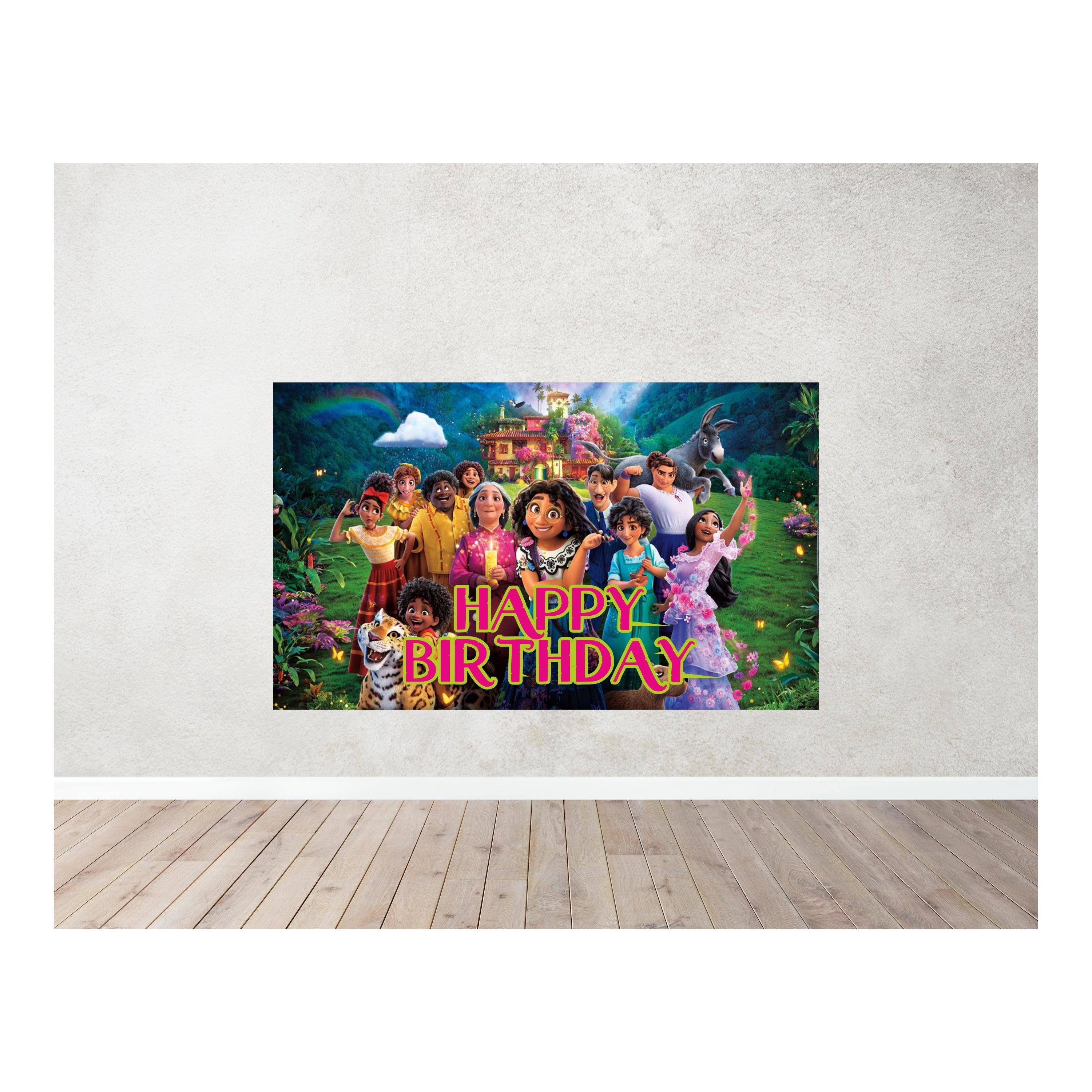 Encanto Theme Backdrop THEME PARTIES Pretty UR Party