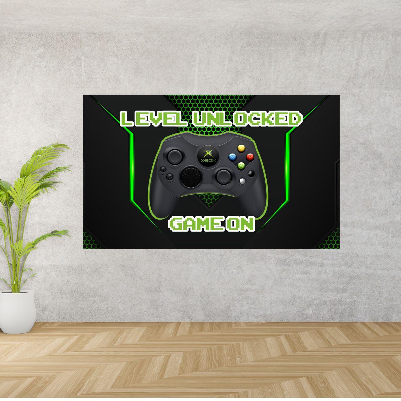 Game On Theme Backdrop THEME PARTIES Pretty UR Party