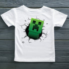 Minecraft theme T-shirtn - Design 1 RETURN GIFTS Pretty UR Party