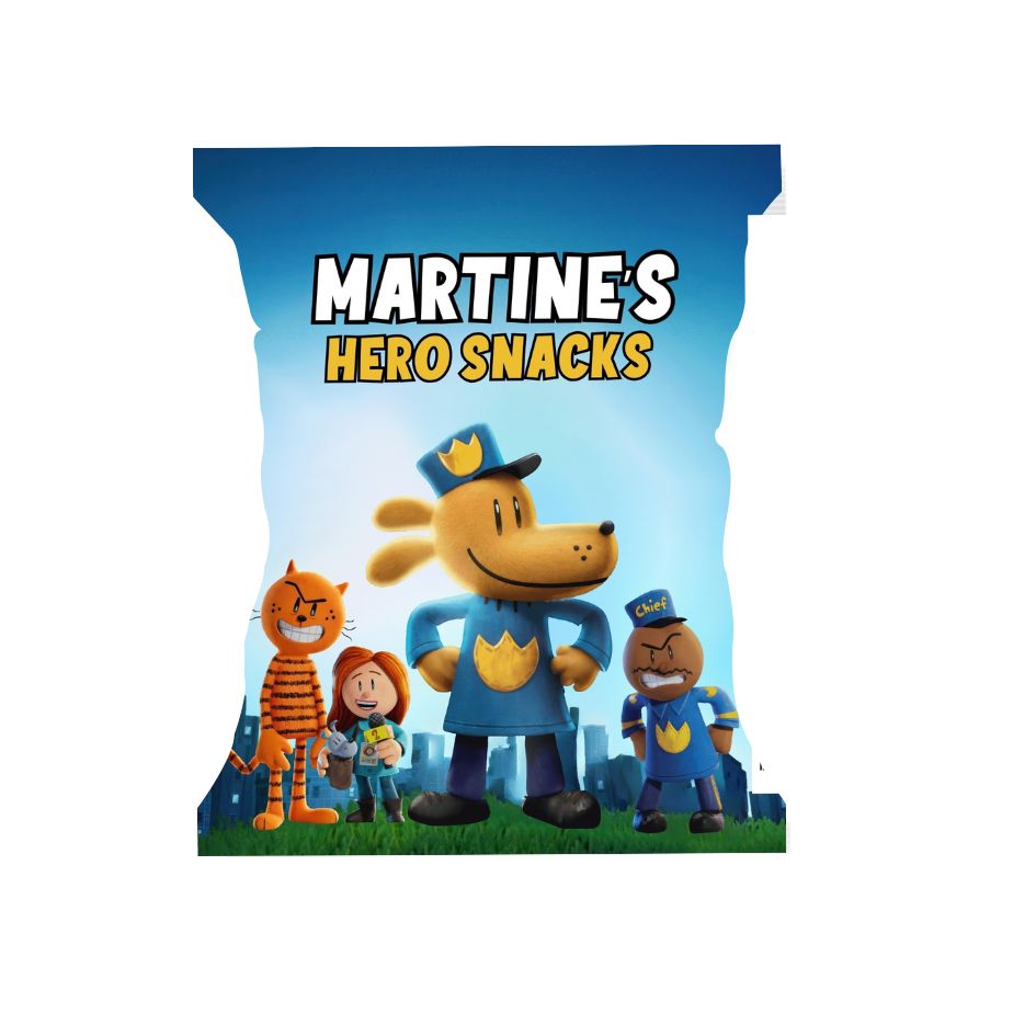 Dogman theme Chip Bag - Pack of 10 Dogman theme Chip Bag - Pack of 10