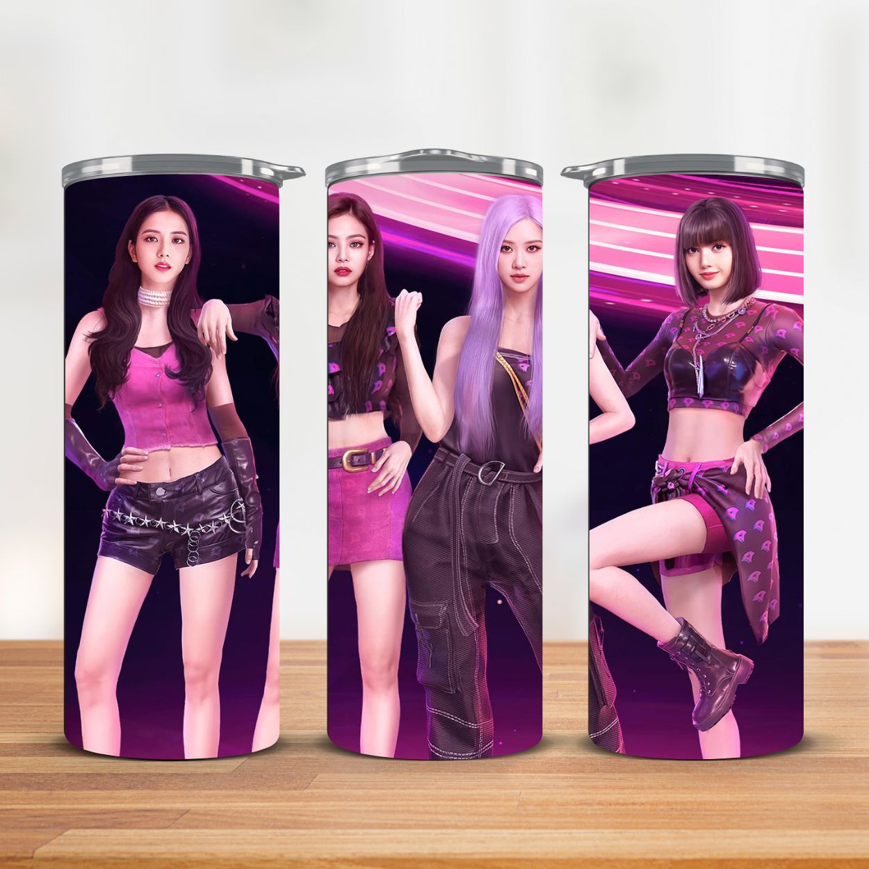 Blackpink Slim Stainless Steel Insulated Tumbler | K-pop Favours
