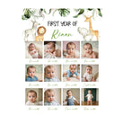 Wild One 1st Year Collage Board PERSONALISED Pretty UR Party