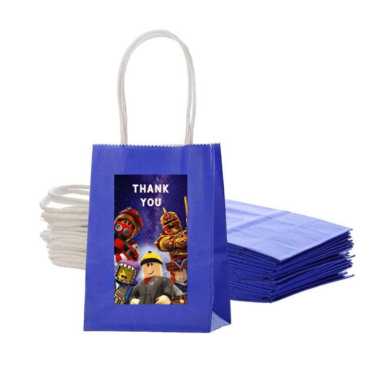 Roblox Gift bags - Pack of 10 ALL PARTY SUPPLIES Pretty UR Party