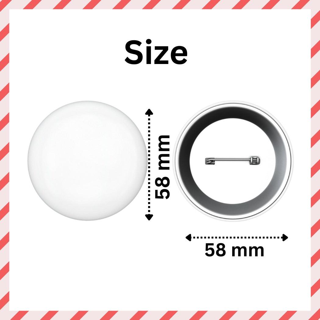 Minecraft theme Button Badges - Pack of 5 ACCESSORIES PRETTY UR PARTY