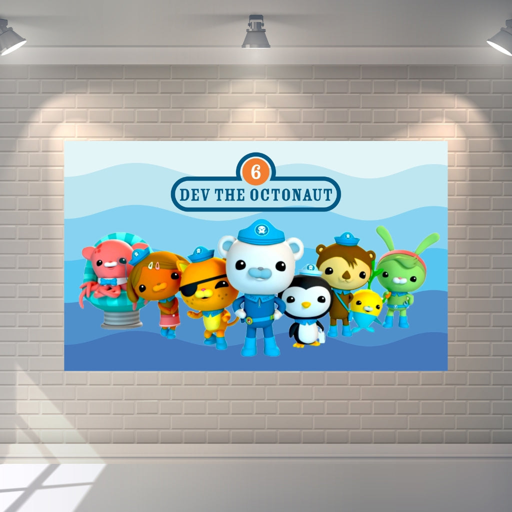 Octonauts Theme Backdrop THEME PARTIES Pretty UR Party
