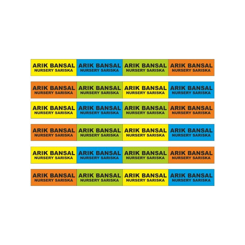 Cute Animals waterproof labels PERSONALISED PRETTY UR PARTY