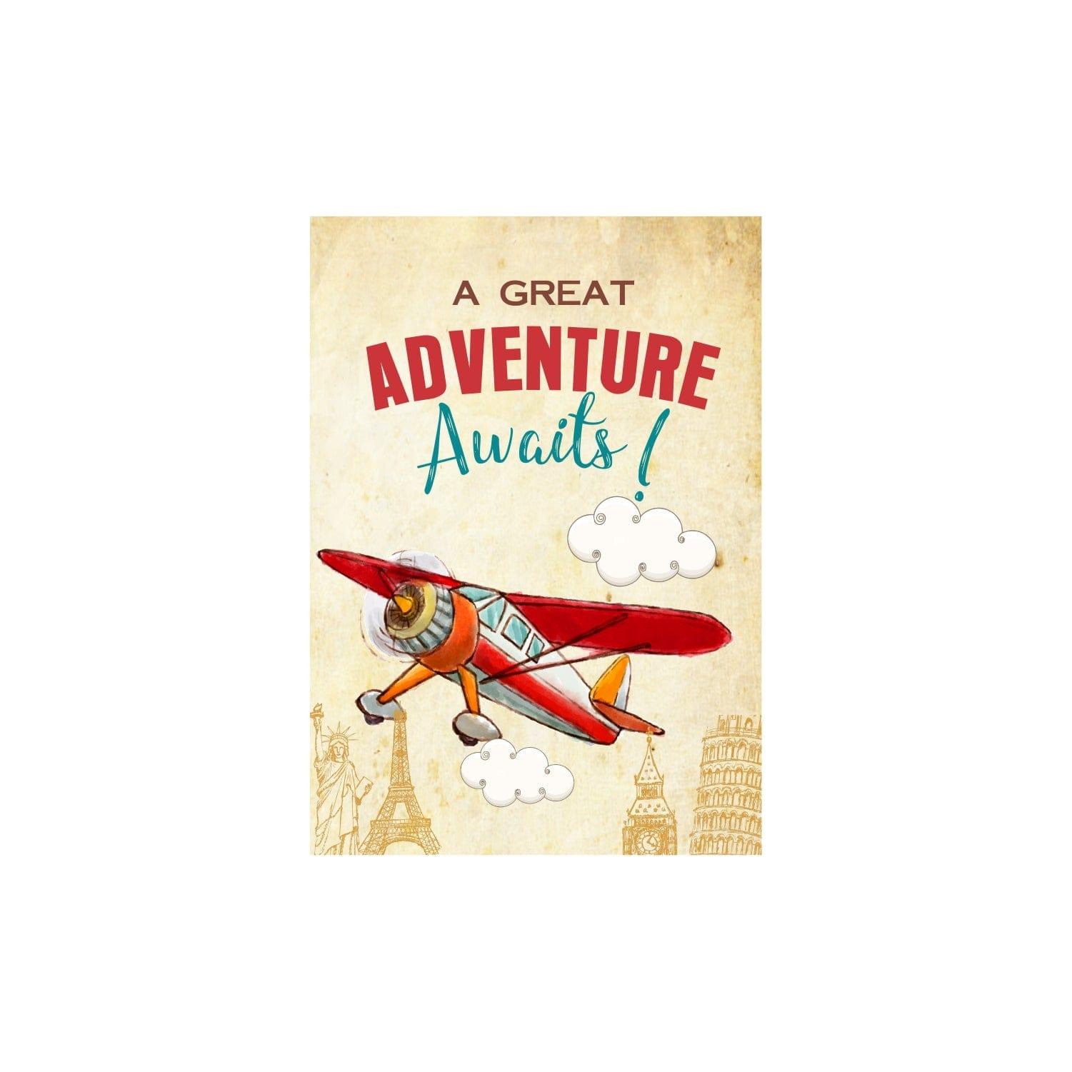 Travel Party Decorations Kit - 80 Pieces Combo Pack BIRTHDAYS Pretty UR Party