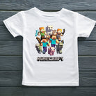 Minecraft theme T-shirt - Design 2 RETURN GIFTS Pretty UR Party