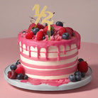 1/2 Cake Topper - Acrylic Gold ALL PARTY SUPPLIES Pretty UR Party