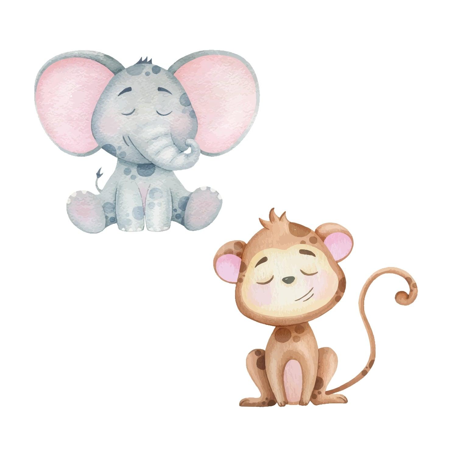 Cute Jungle Animals Theme Cutouts THEME PARTIES Pretty UR Party