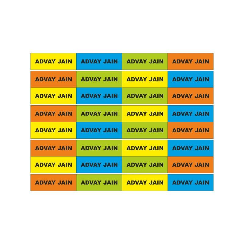 Dinosaur waterproof labels PERSONALISED PRETTY UR PARTY