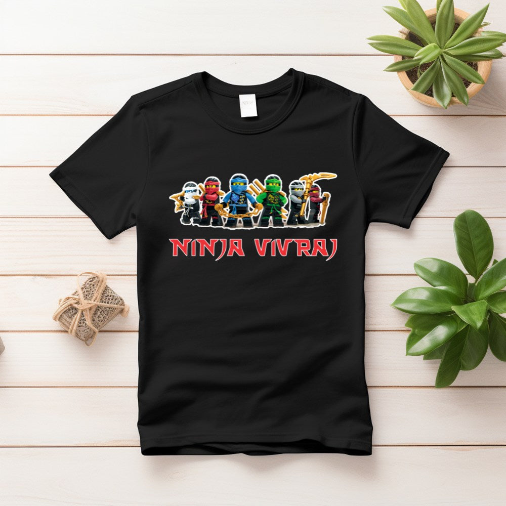 Ninjago T-shirt - Design 1 RETURN GIFTS Pretty UR Party