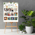 Wild One 1st Year Collage Board PERSONALISED Pretty UR Party