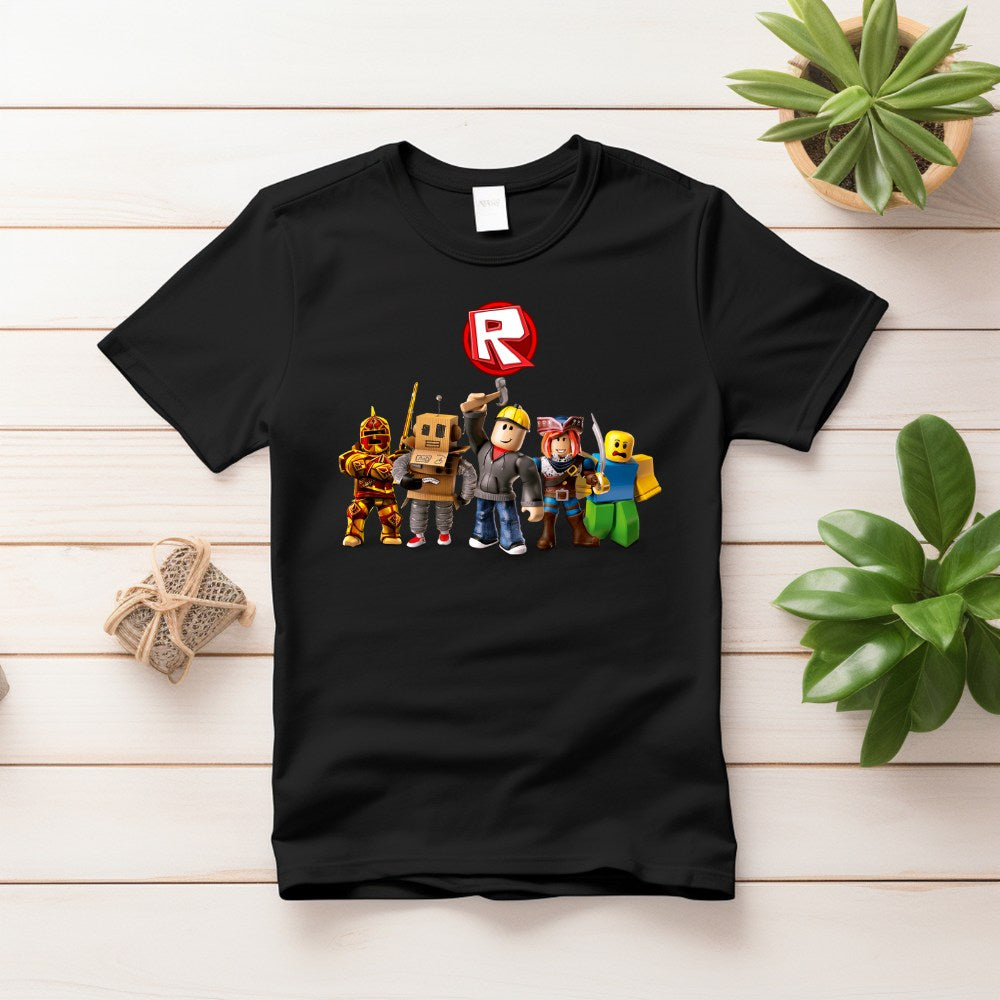 Roblox T-shirt - Design 1 RETURN GIFTS Pretty UR Party