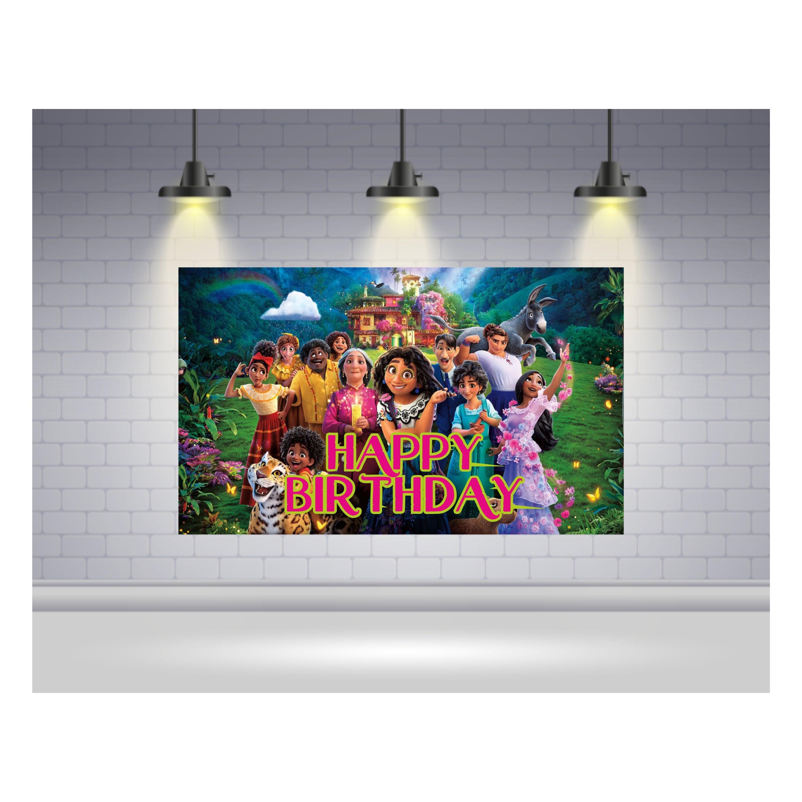 Encanto Theme Backdrop THEME PARTIES Pretty UR Party