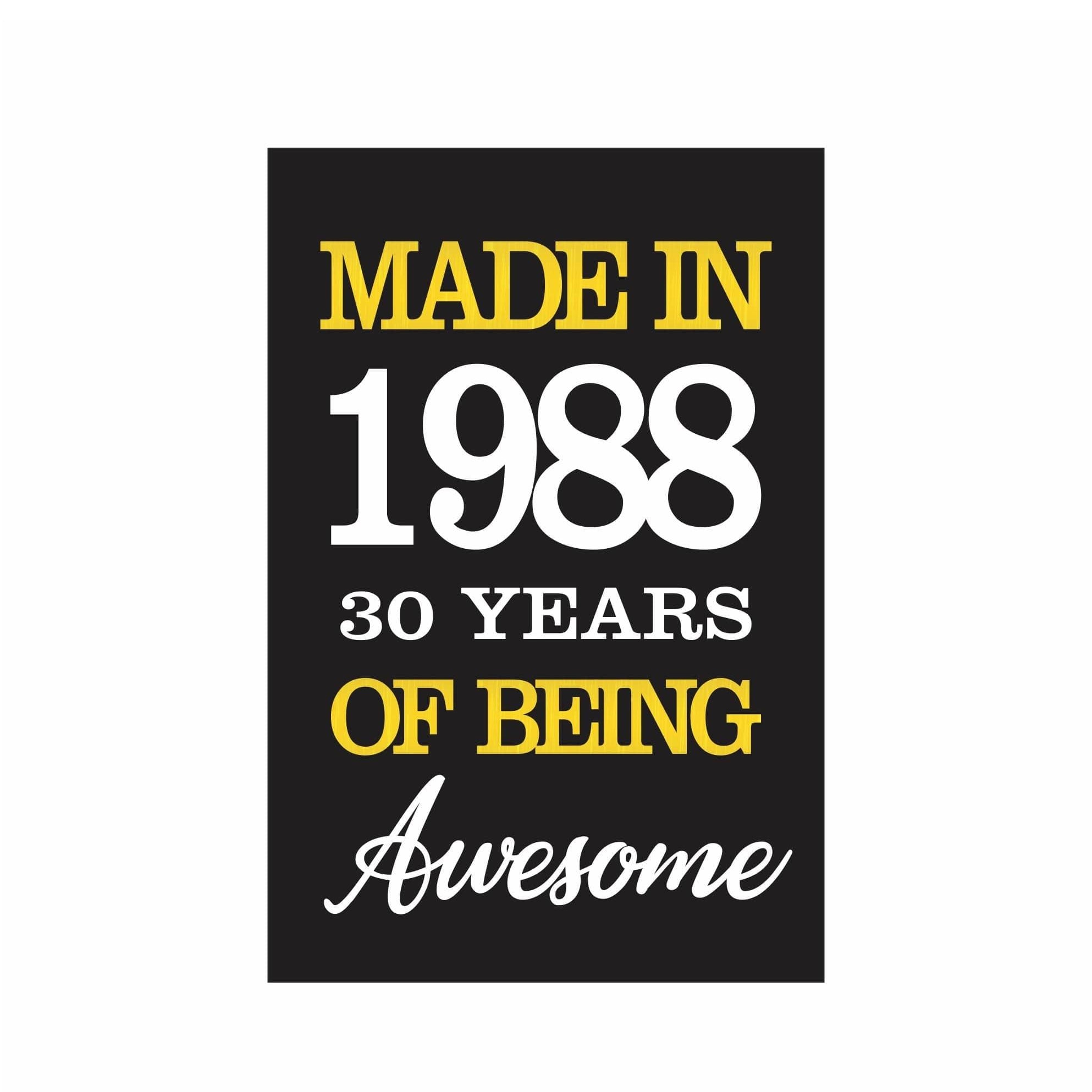 Gold and Black 30th Birthday Poster 02 THEME PARTIES Pretty UR Party