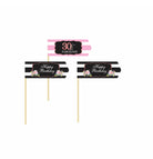 Pink and Black 30th Birthday Birthday Theme Picks THEME PARTIES Pretty UR Party