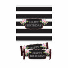 Pink and Black 30th Birthday Theme Chocolate Wrappers THEME PARTIES Pretty UR Party
