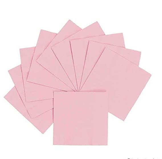 Pastel Pink Paper Napkins - Pack of 20 THEME PARTIES Pretty UR Party