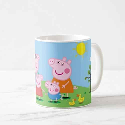 Personalised Peppa Pig Inspired Mug THEME PARTIES Pretty UR Party