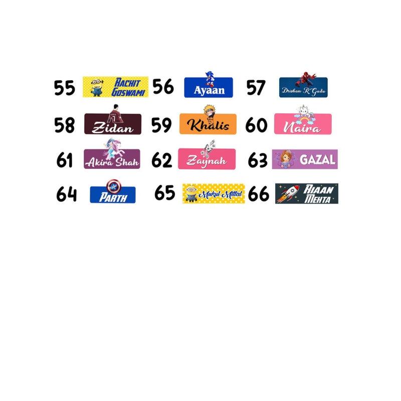 Iron-on Labels PERSONALISED PRETTY UR PARTY