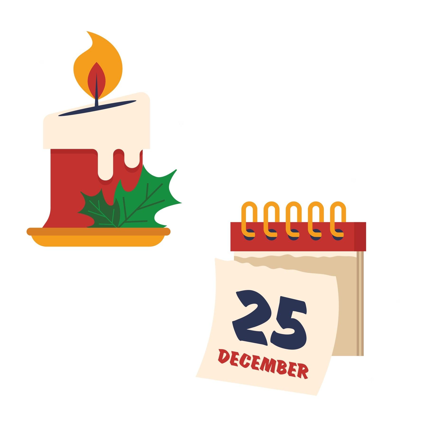 Christmas Theme Paper Cutouts for Homes, Parties, Window Display, Retail Decor - Pack of 10 DECORATIONS Pretty UR Party