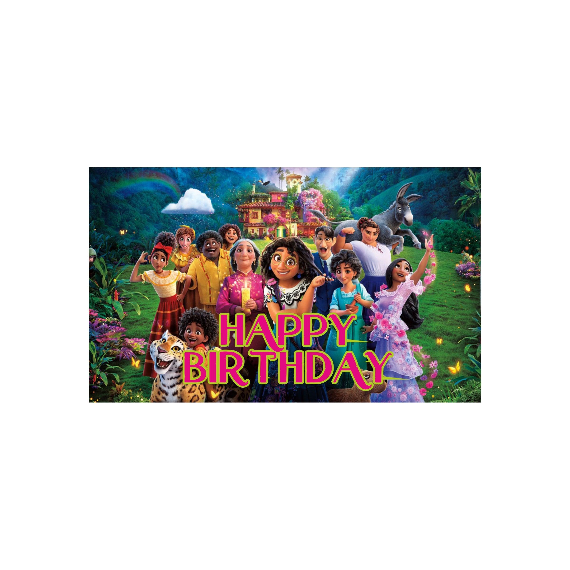 Encanto Theme Backdrop THEME PARTIES Pretty UR Party