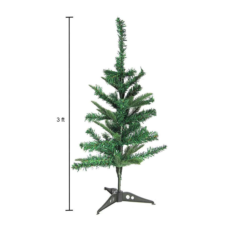 Christmas PVC Tree, Artificial X-Mas PVC Tree, Best Decoration for Christmas Pretty UR Party 3 Feet