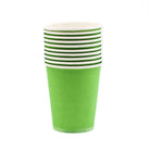 Green Paper Cups - Pack of 10 ALL PARTY SUPPLIES Pretty UR Party