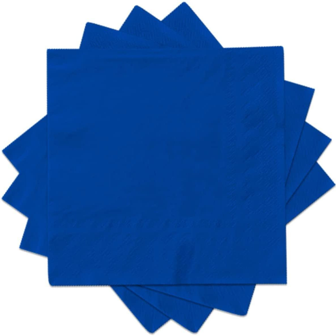 Royal Blue Paper Napkins - Pack of 20 TABLEWARE Pretty UR Party