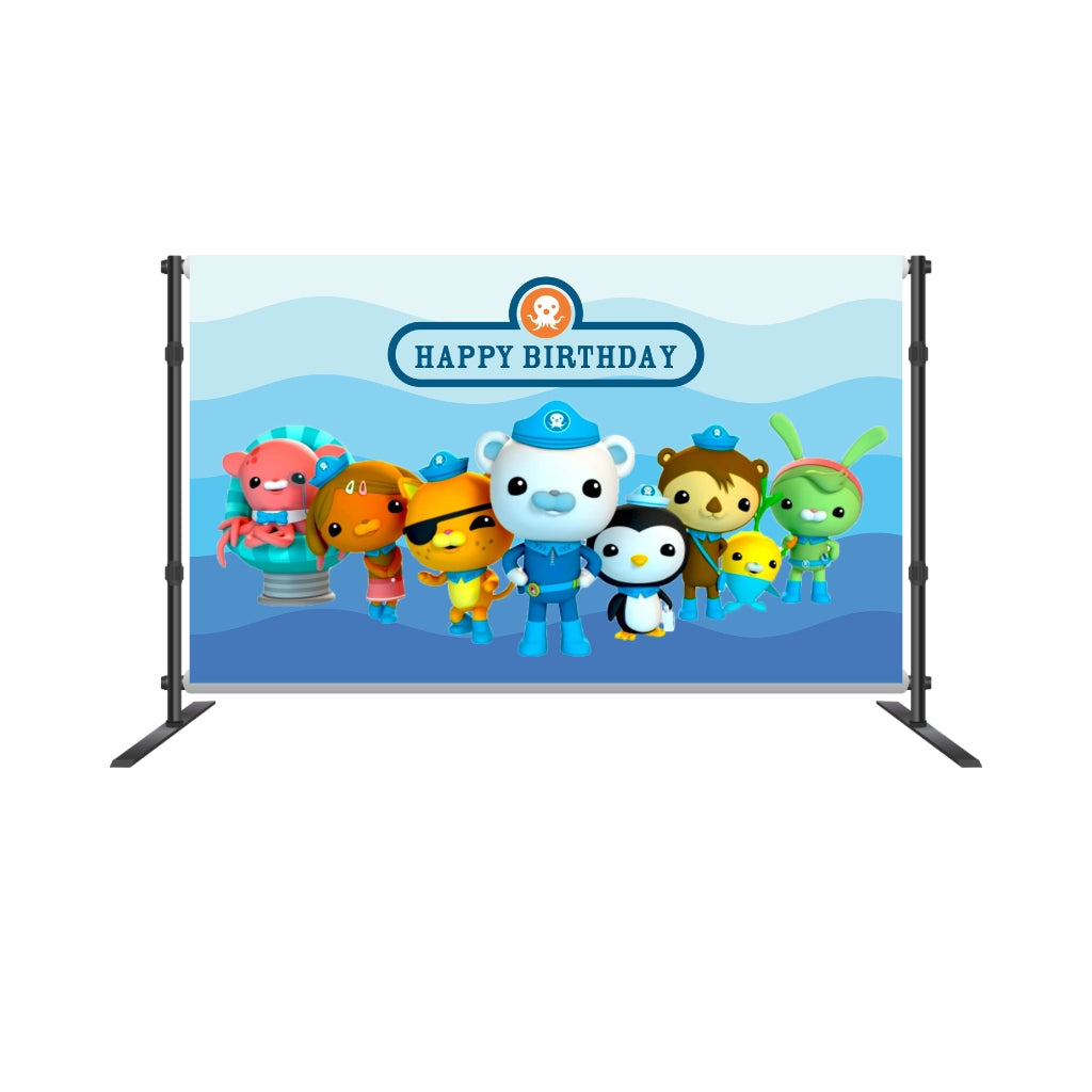 Octonauts Theme Backdrop THEME PARTIES Pretty UR Party