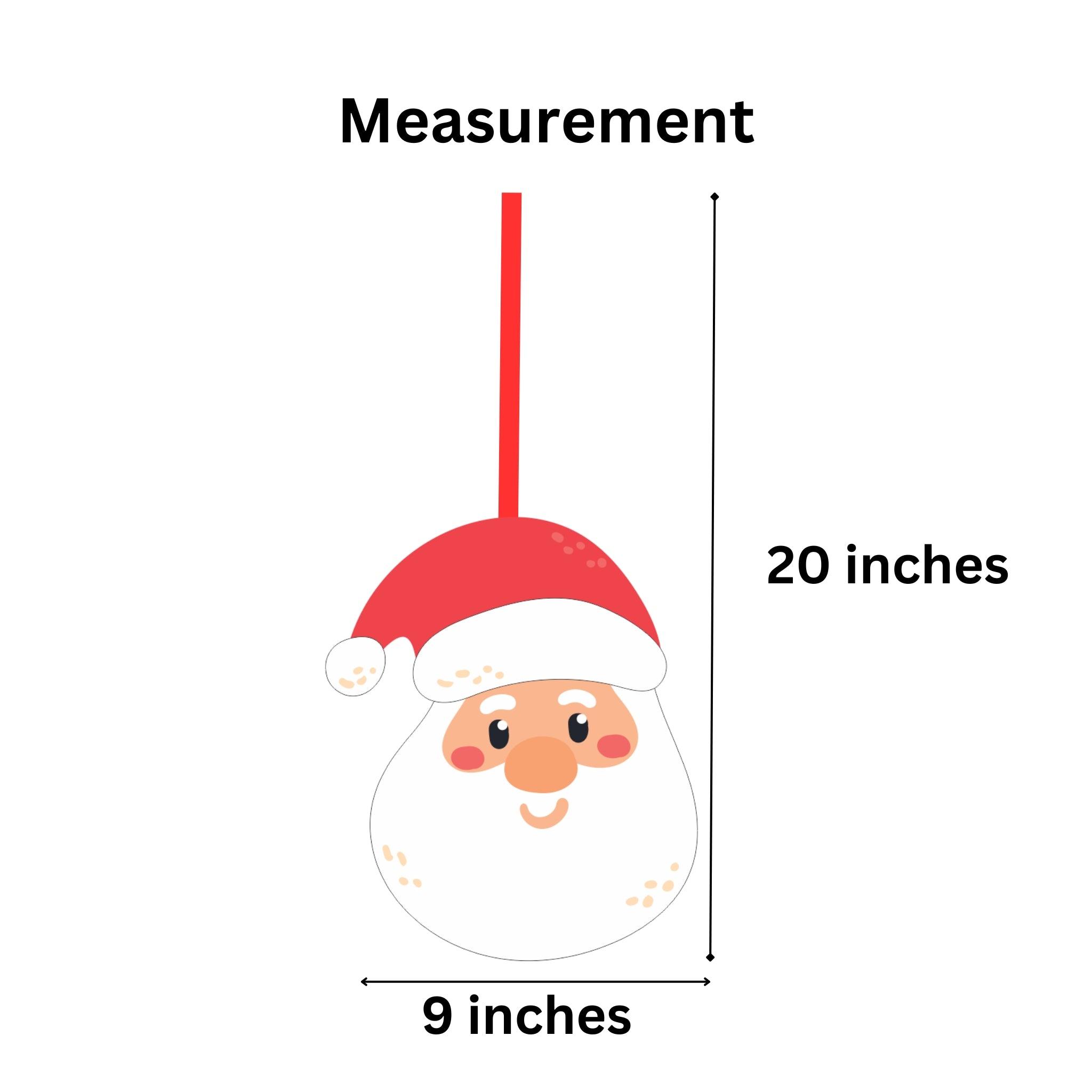 Christmas Hanging Danglers 03- Pack of 6 DECORATIONS PRETTY UR PARTY