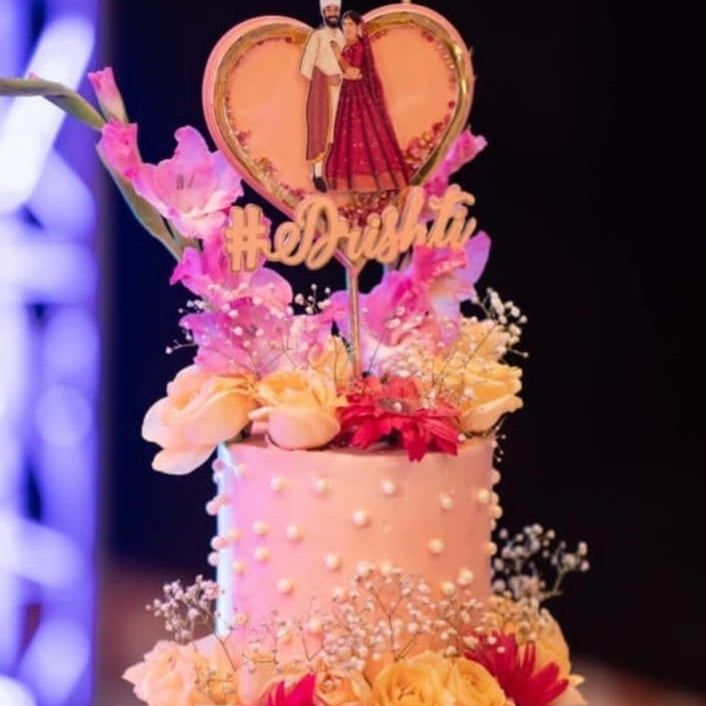 Custom Wedding Cake Topper