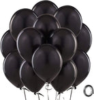 Black Latex Balloons - Pack of 50 BALLOONS Pretty UR Party