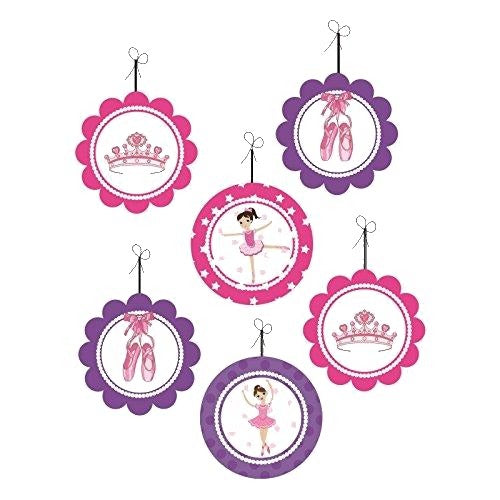Ballerina Party Decorations Kit - 80 pcs combo pack — image 2