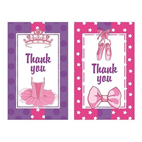 Ballerina Party Decorations Kit - 80 pcs combo pack THEME PARTIES Pretty UR Party