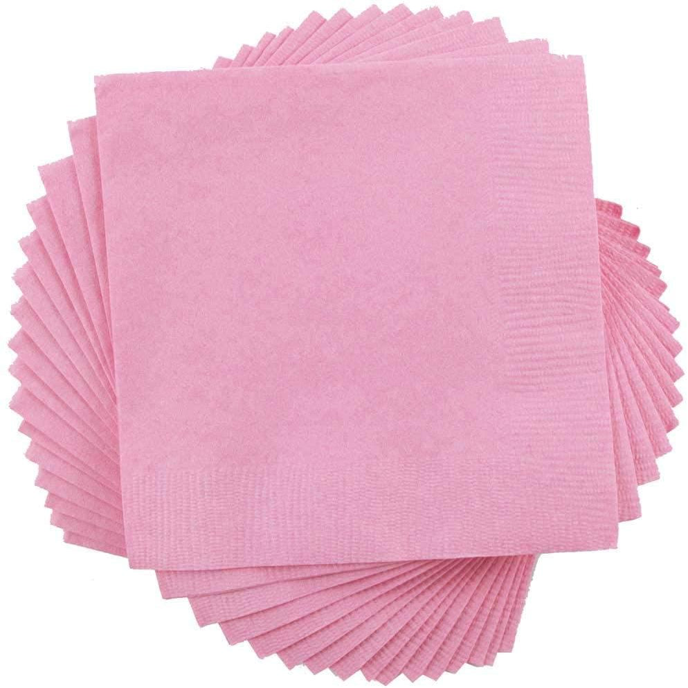 Pastel Pink Paper Napkins - Pack of 20 THEME PARTIES Pretty UR Party