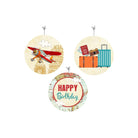 Travel theme Decorations Package - 70 pieces Combo BIRTHDAYS Pretty UR Party