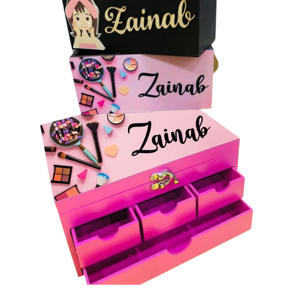 Personalised Wooden Organiser Combo Personalised Wooden Organiser Combo