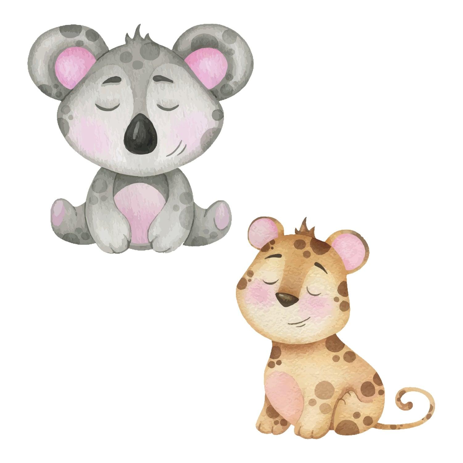 Cute Jungle Animals Theme Cutouts THEME PARTIES Pretty UR Party