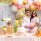 Mom to Be Cake Topper - Acrylic Gold ALL PARTY SUPPLIES Pretty UR Party