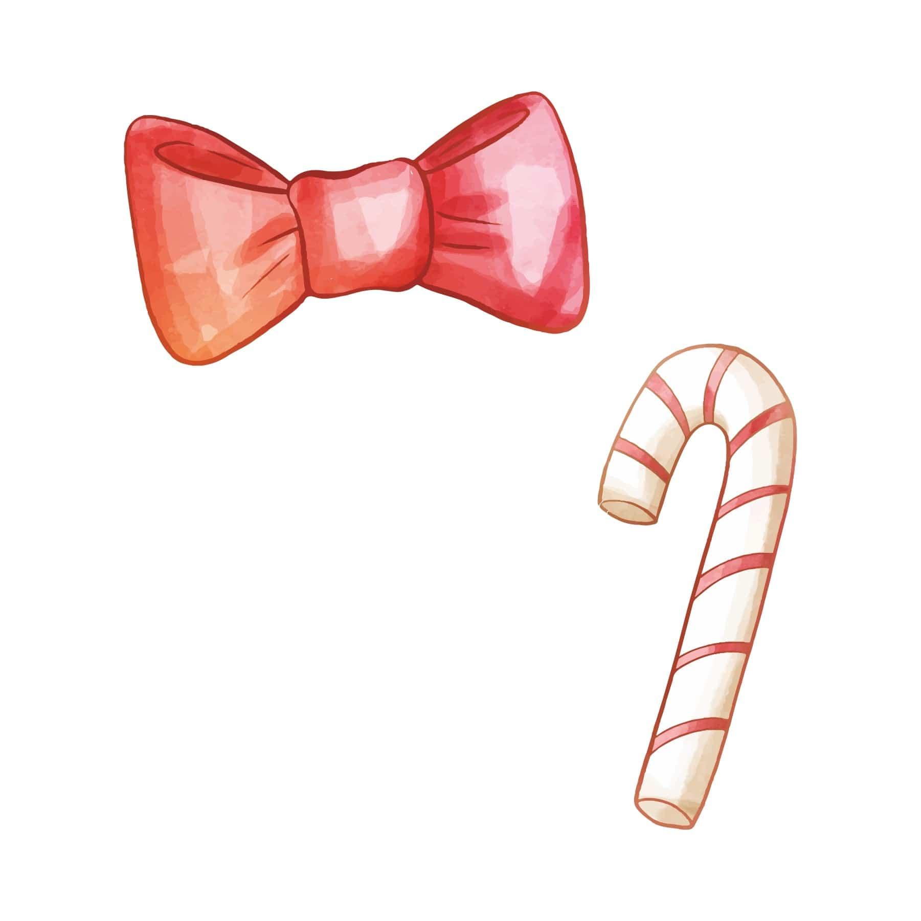 Watercolour Christmas Theme Paper Cutouts for Homes, Parties, Window Display, Retail Decor - Pack of 10 DECORATIONS Pretty UR Party