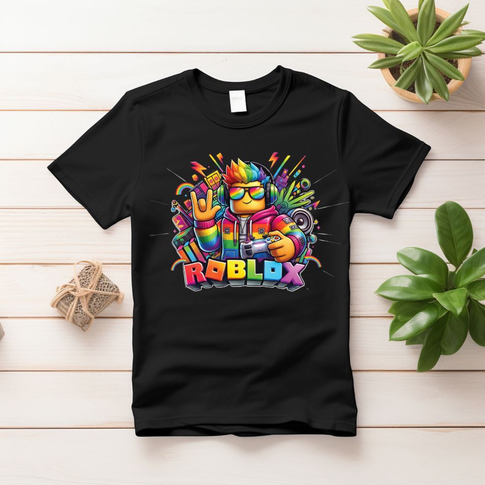 Roblox themed T-shirt - Design 2 Roblox themed T-shirt - Design 2