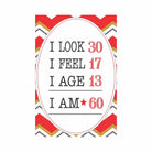 60th Birthday Poster 02 THEME PARTIES Pretty UR Party