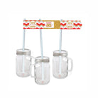 60th Birthday Theme Drink Straws THEME PARTIES Pretty UR Party